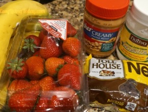 Chocolate Strawberry Banana Stacks