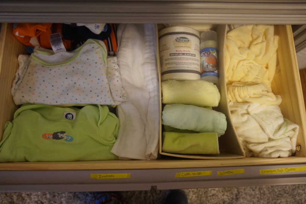 how to store cloth diapers