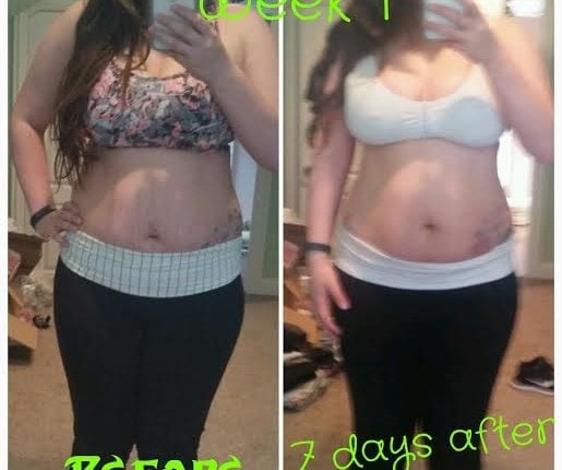 Week 1 of Postpartum Weight Loss Journey