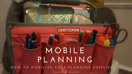 Mobile Office: How to Mobilize All of your Planning Supplies