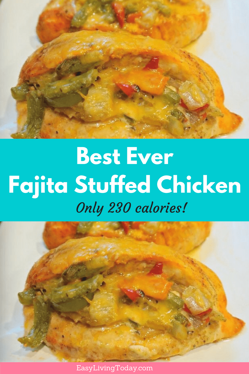 fajita stuffed chicken