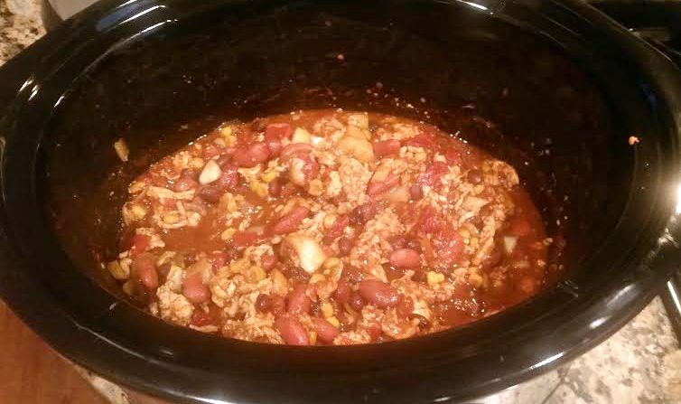 turkey chili crock pot recipe