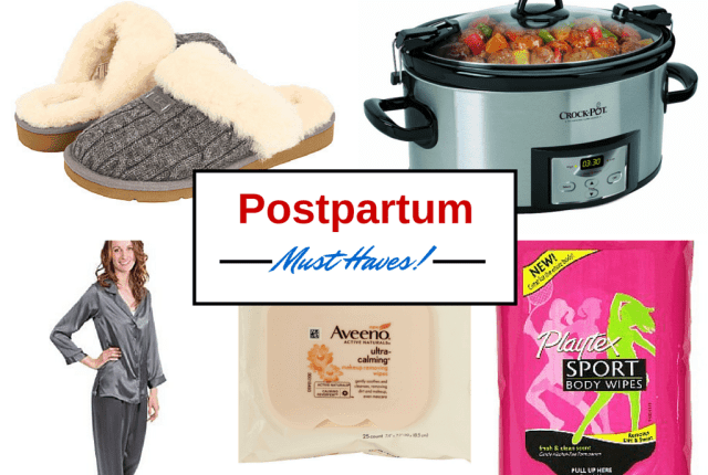 12 Postpartum Must Haves for Mom