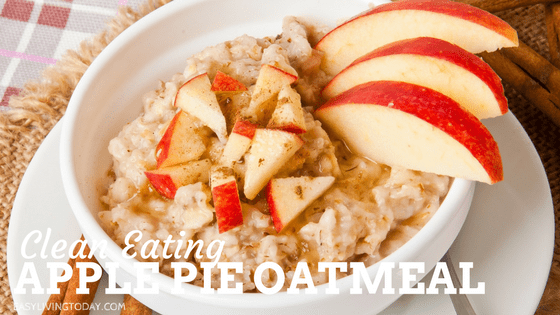 Seriously Amazing & Healthy Apple Pie Oatmeal Recipe