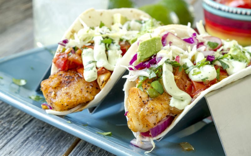 The Best Healthy Fish Tacos on the Internet!