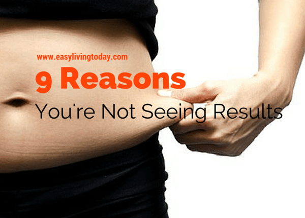 9 Reasons You’re Not Seeing Weight Loss Results