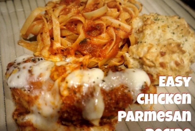Easy Parmesan Chicken