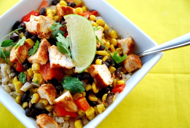 Chicken Burrito Bowl