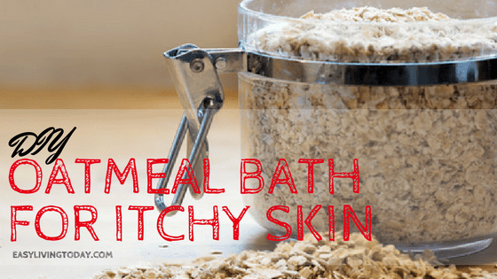 Natural DIY Oatmeal Bath for Itchy or Dry Skin