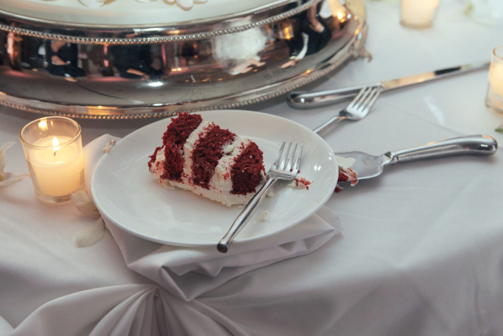 Blush and Ivory Wedding Cake