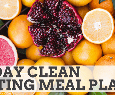 21 day clean eating meal plan for beginners banner