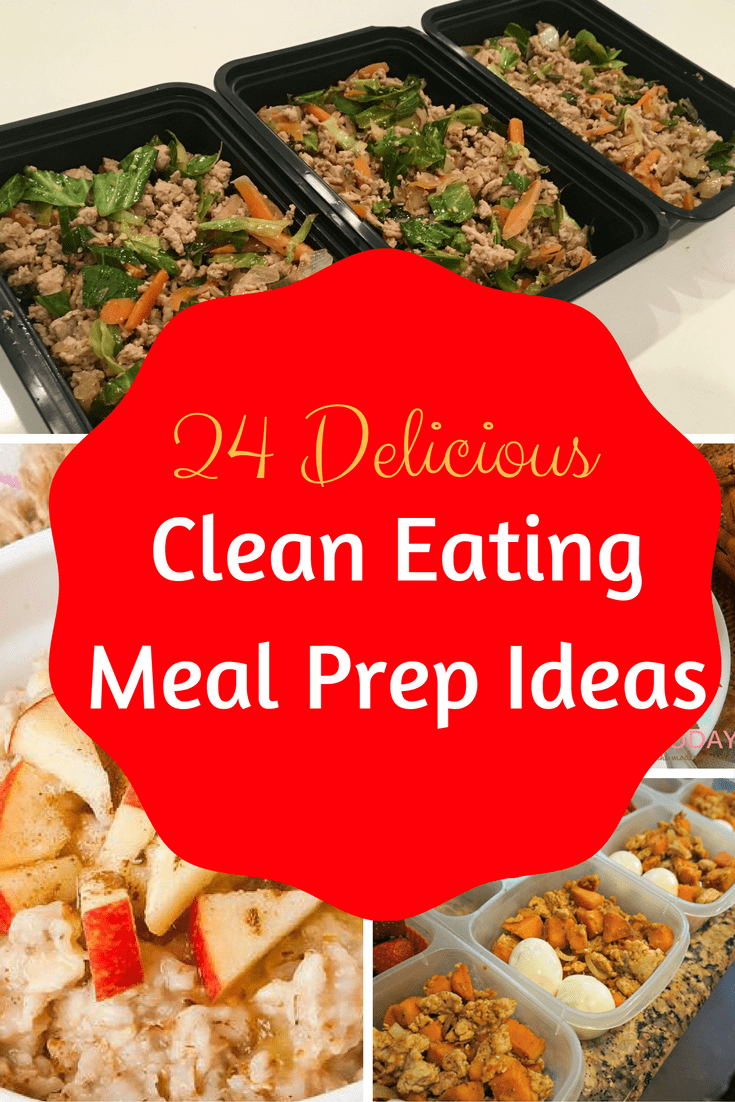 24 delicious clean eating meal prep ideas! They all taste so good and are so easy to make! All 21 day fix approved, too!
