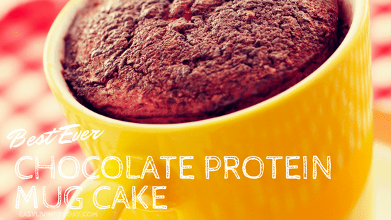 Best Ever Chocolate Protein Powder Mug Cake Recipe for Clean Eating