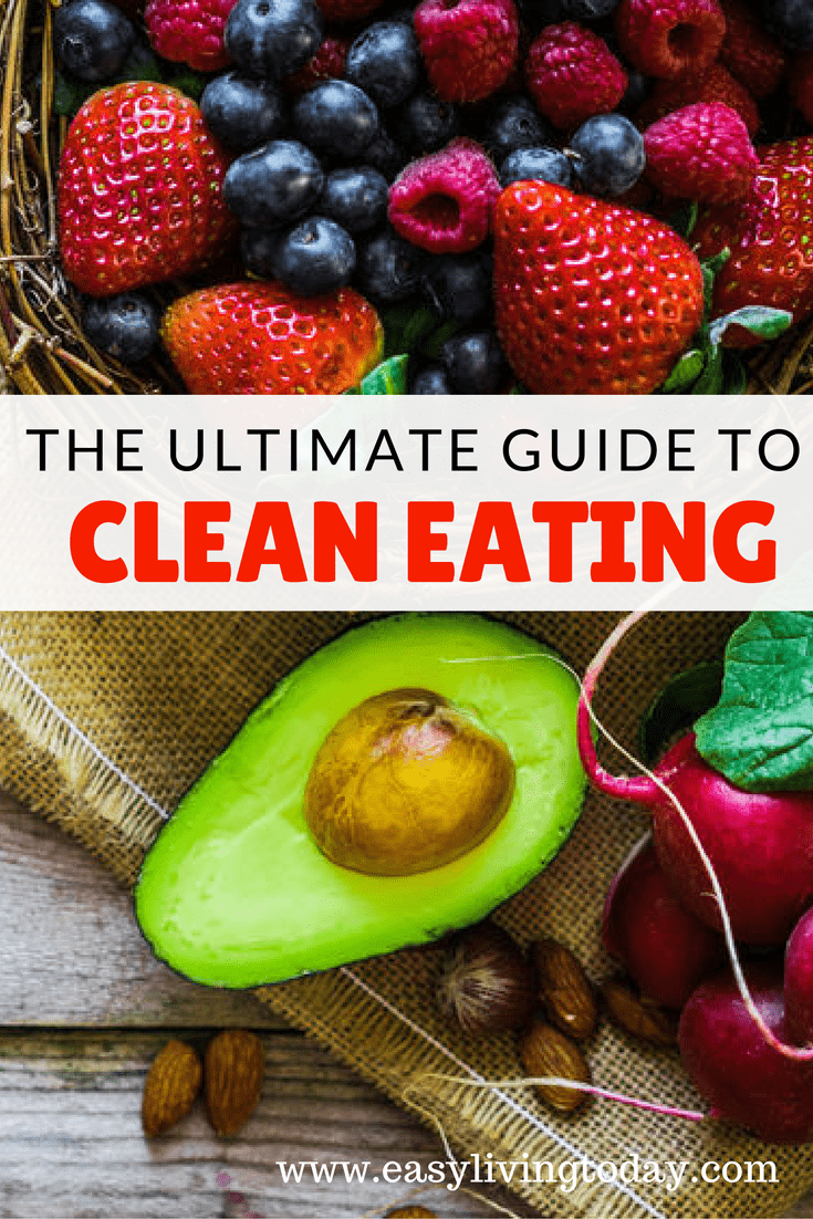 Absolutely the best and ultimate beginners guide to clean eating! Everything from what clean eating is and how to get started to clean eating recipes and meal plans!