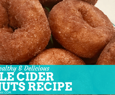 easy apple cider donuts banner
