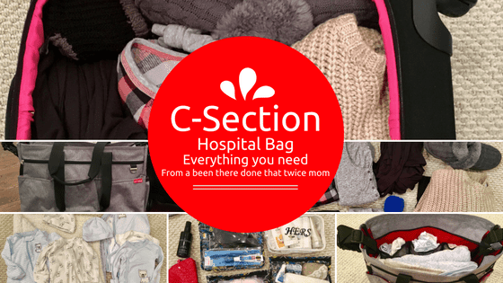 What You Need In Your Hospital Bag for C Section by a Been There Done That Mom