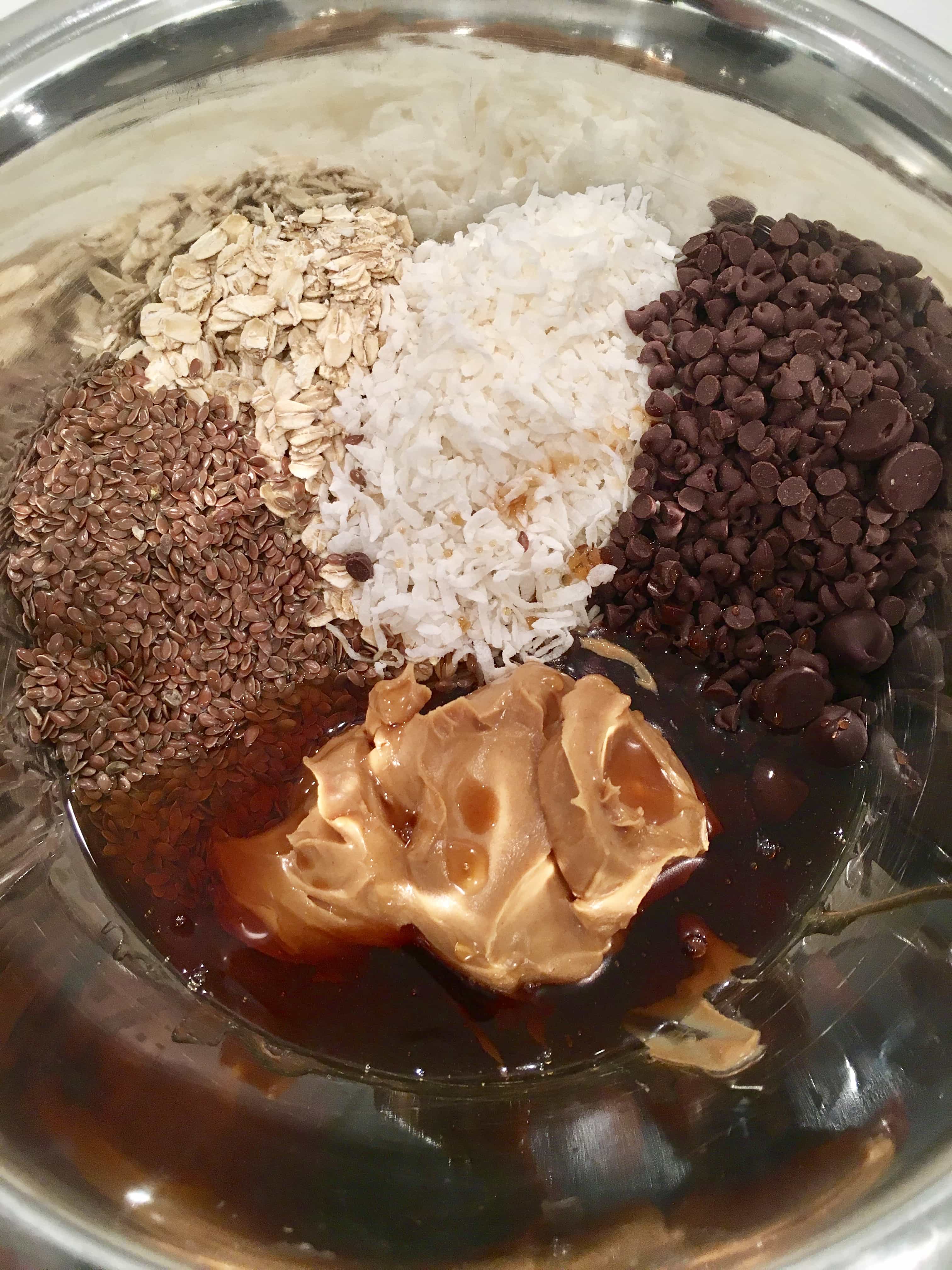 Healthy Peanut Butter Protein Balls ingredients