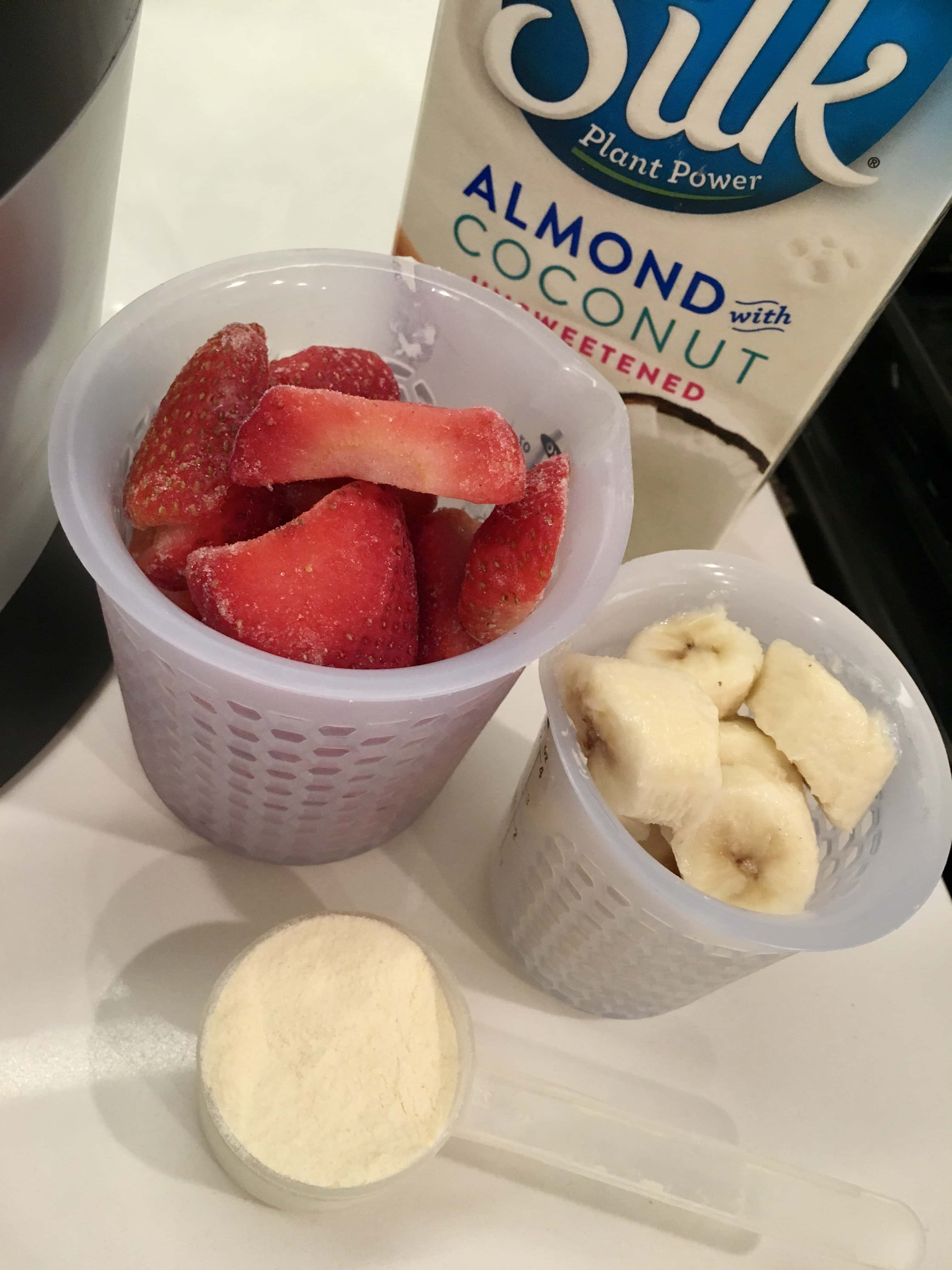 strawberry banana protein shake recipe