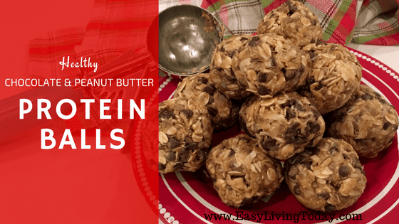 Delicious & Healthy Peanut Butter Protein Balls for Clean Eating (No Bake)