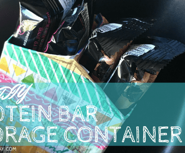 Protein Bar Storage Container