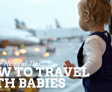 how to travel with babies banner