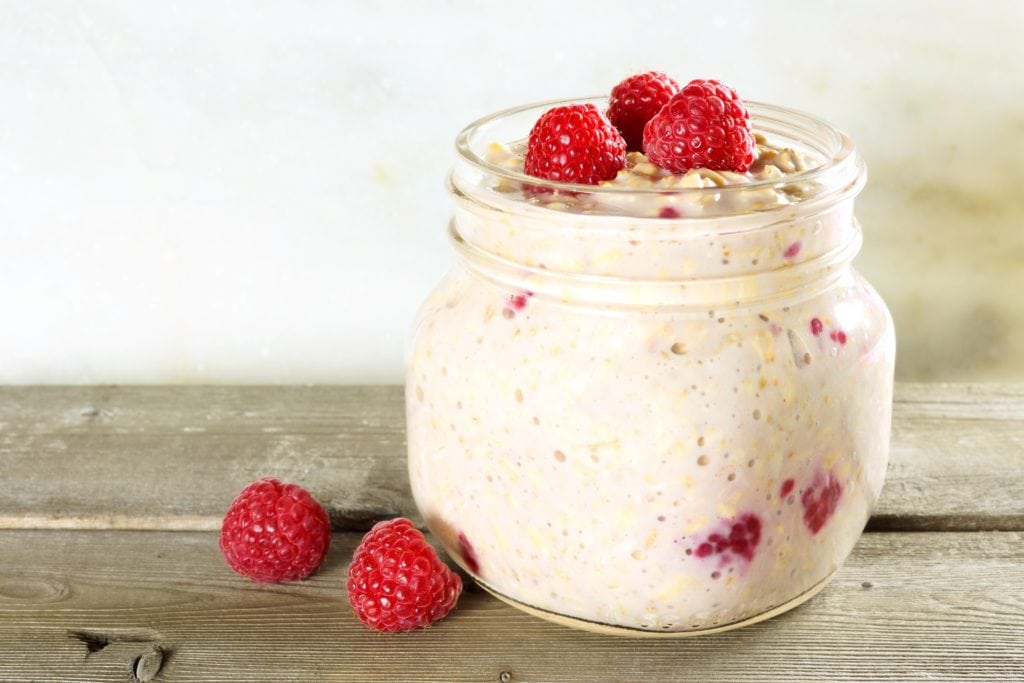 mason jar overnight oats