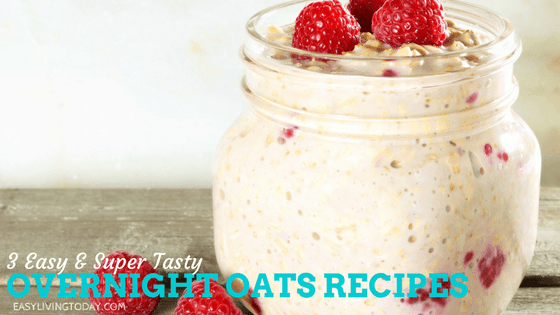 Top 3 Mason Jar Overnight Oatmeal Recipes Loaded with Protein!