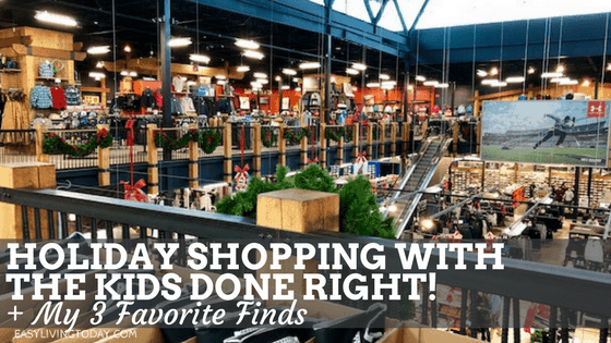 Holiday Shopping with the Kids Done Right! + Top 3 Holiday Finds