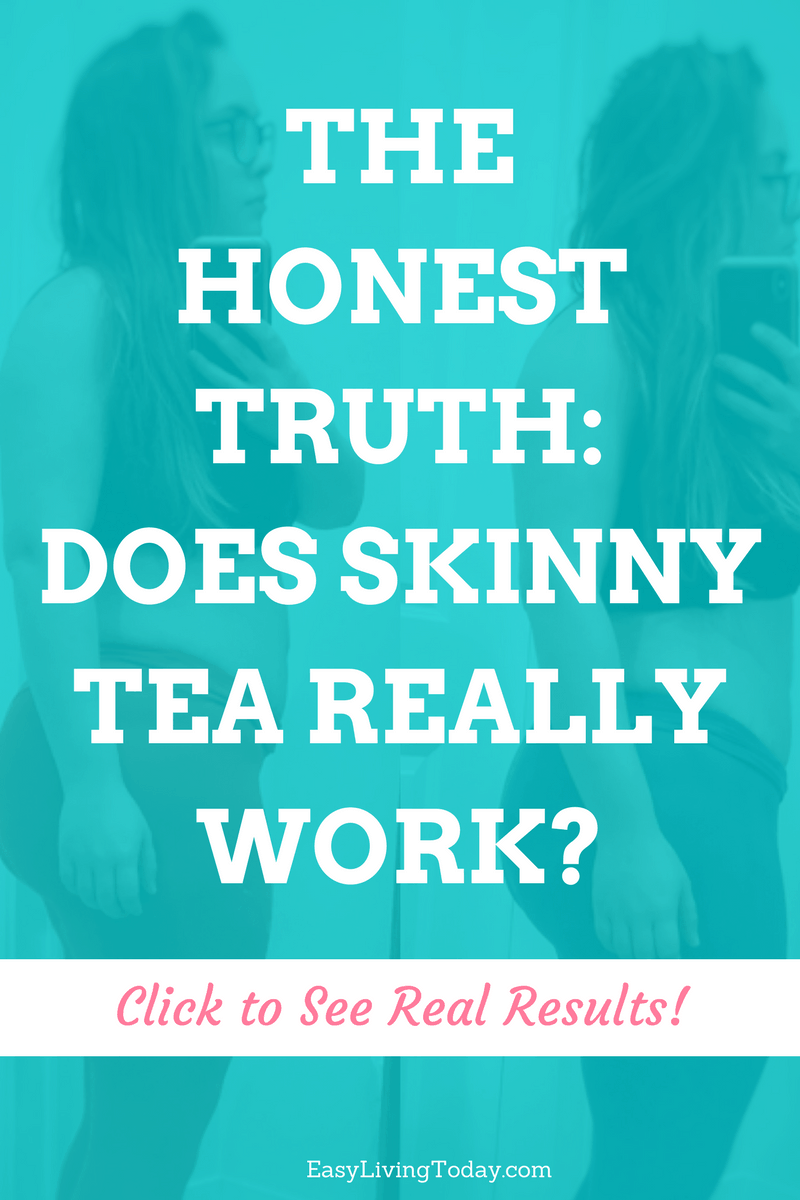 Does skinny tea aka the teatox detox really work? Click to see before and after results from a real person and what the real weightloss was! #detox #30daydetox #teatox #skinnytea