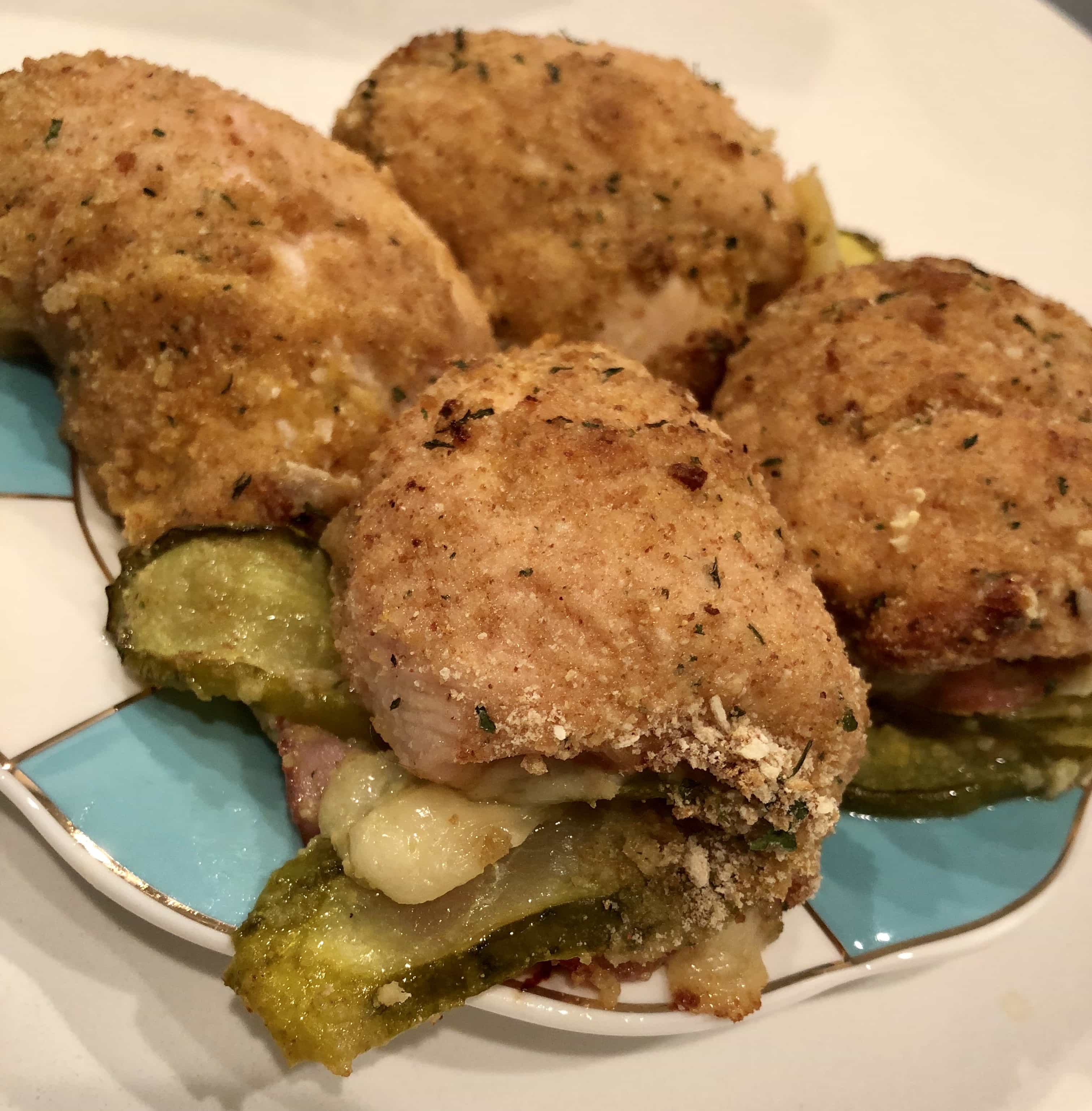 healthy Cuban Sandwich Stuffed Chicken 1