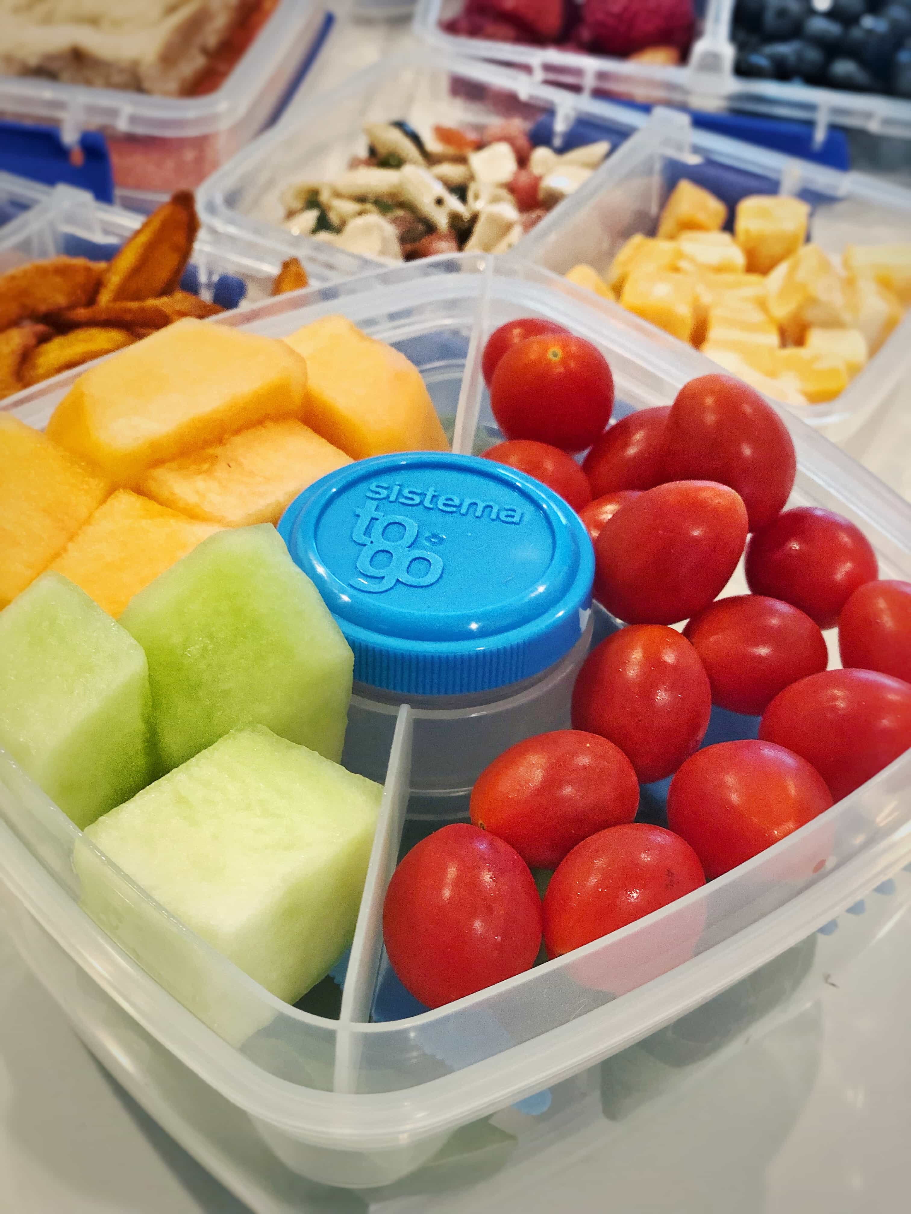 Kids Healthy Eating sistema to go containers