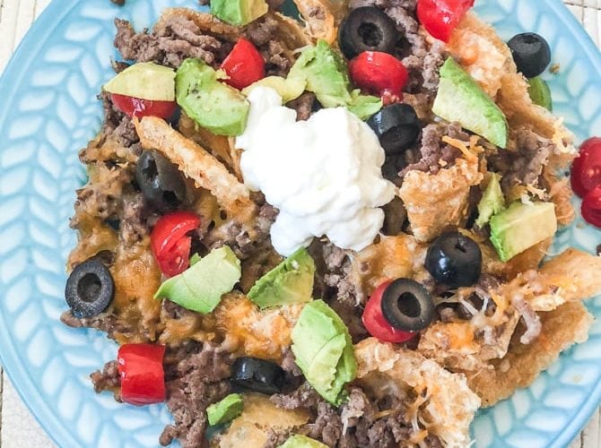 The Best Keto Nachos – Less than 3 Net Carbs!