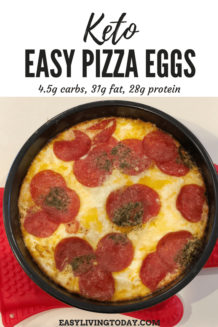 keto pizza eggs breakfast recipe easy