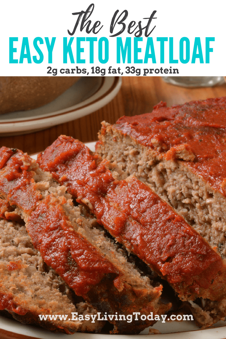 Best Easy Low Carb Keto Meatloaf Recipe Bursting with Flavor!