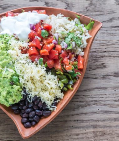 healthy Chicken burrito bowl recipe