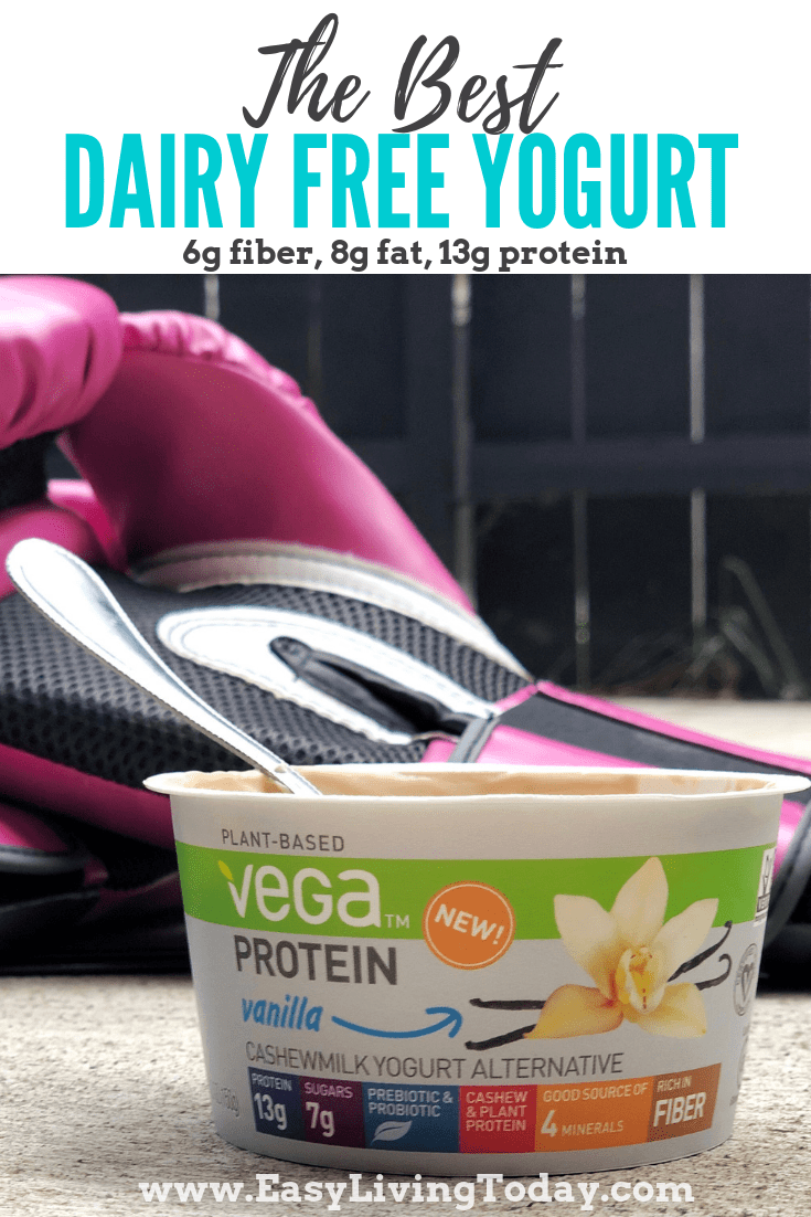 Dairy isn't for everyone, so click to read about the best dairy free yogurt alternative that's loaded with flavor! #dairyfree #cleaneating #paleo