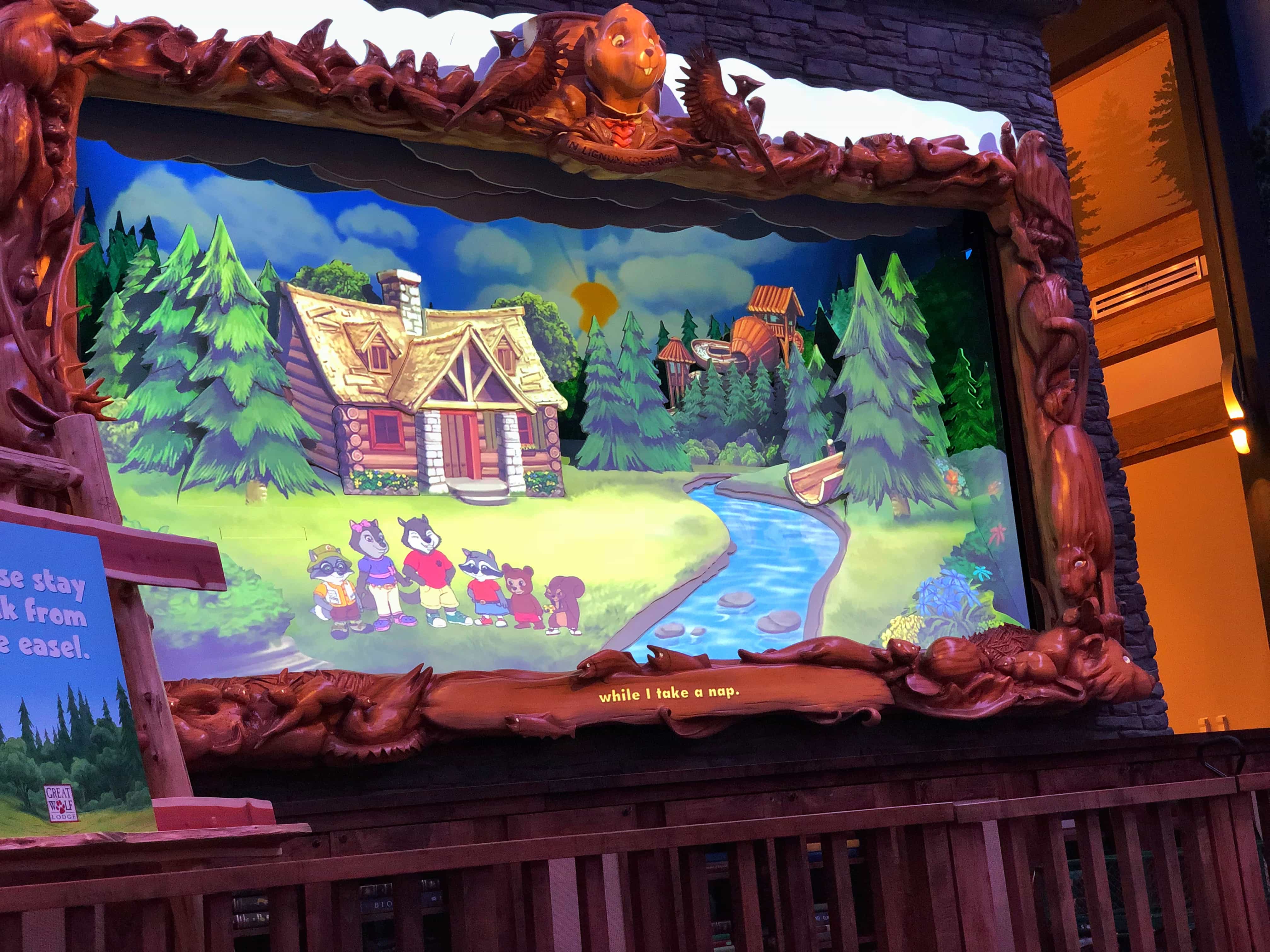 great wolf lodge illinois bedtime story