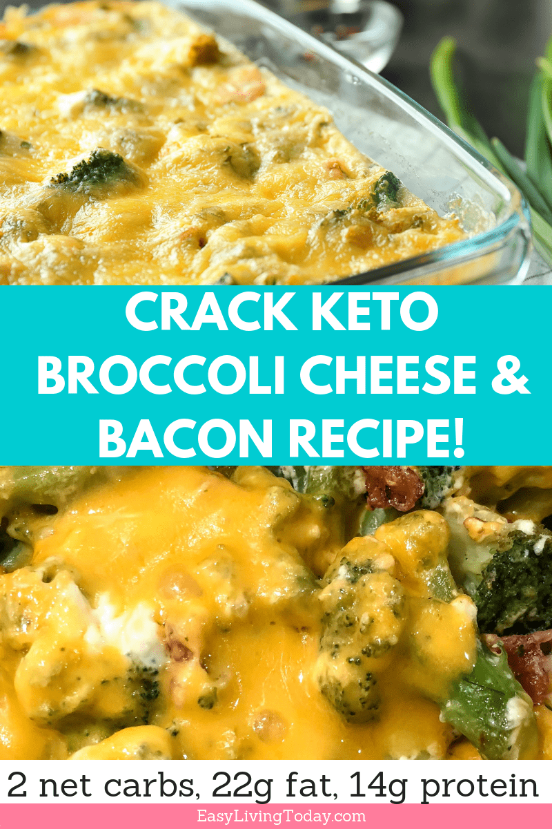 keto broccoli recipes cheese bacon dinner lunch meal prep