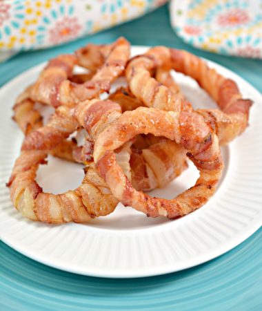 Keto Bacon Wrapped Onion Rings