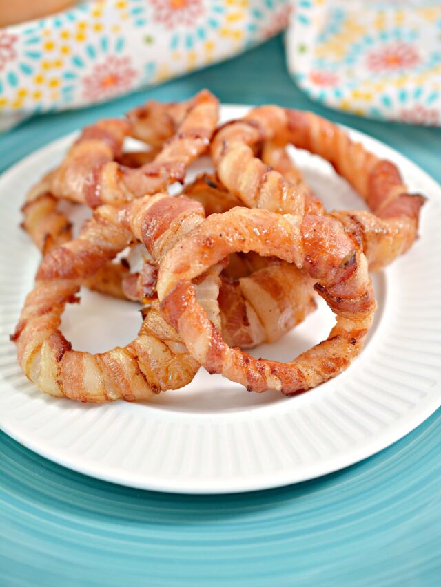 Keto Bacon Wrapped Onion Rings Recipe Easy Living Today