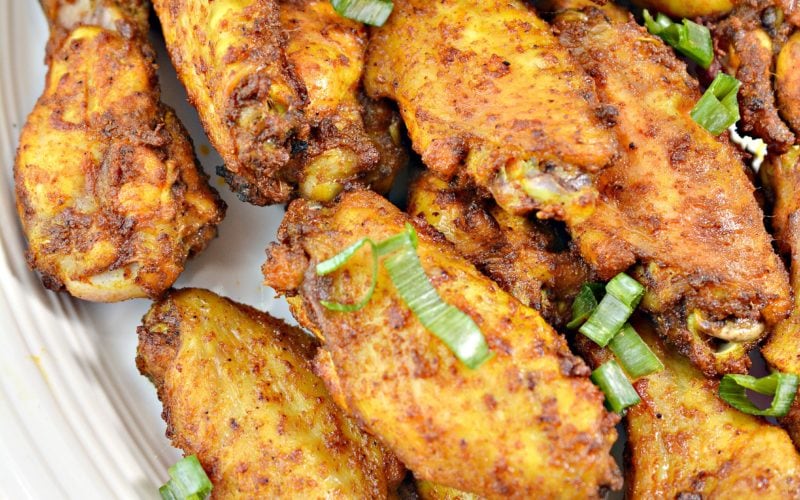 Mouth Watering Keto Curry Spiced Wings