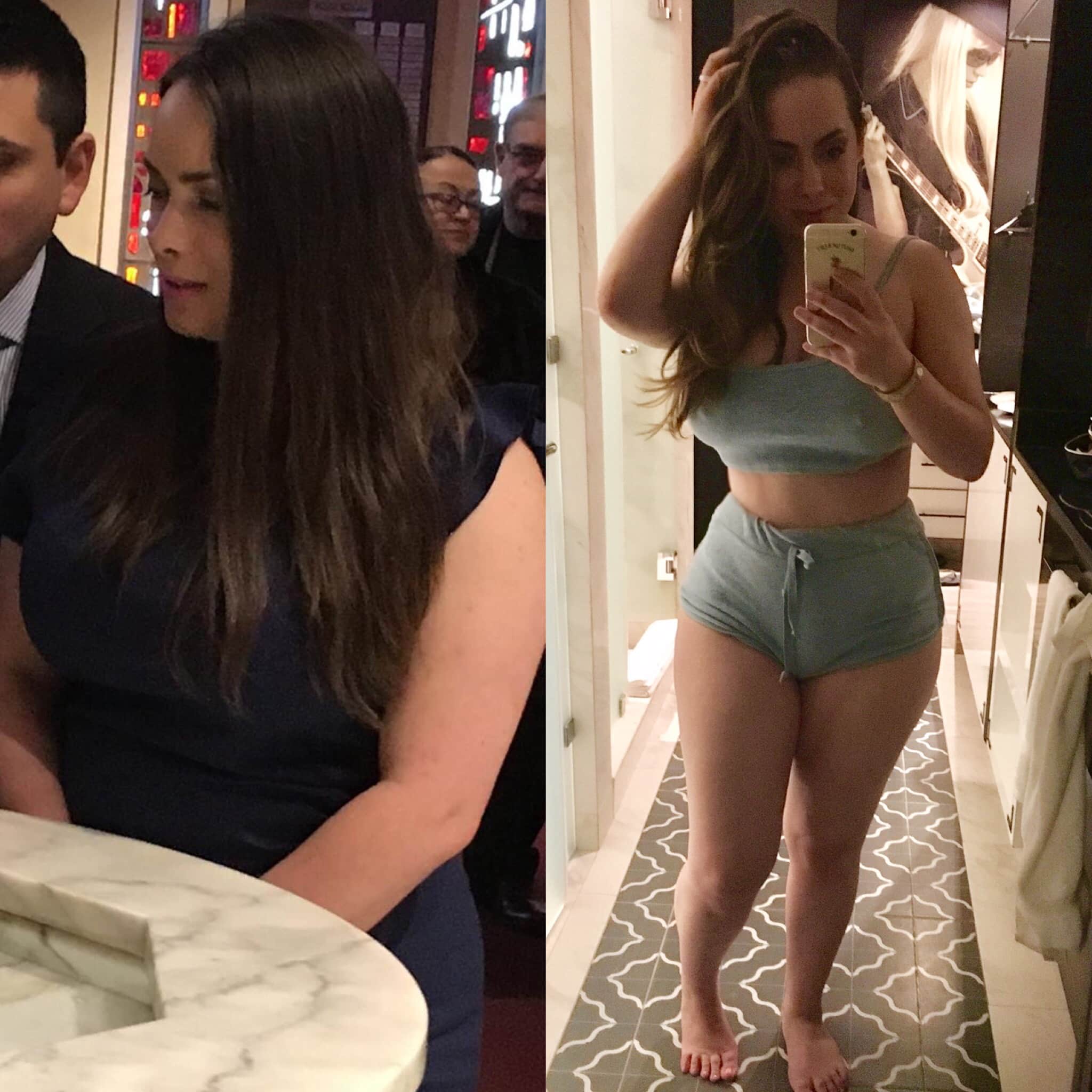 weight loss before and after