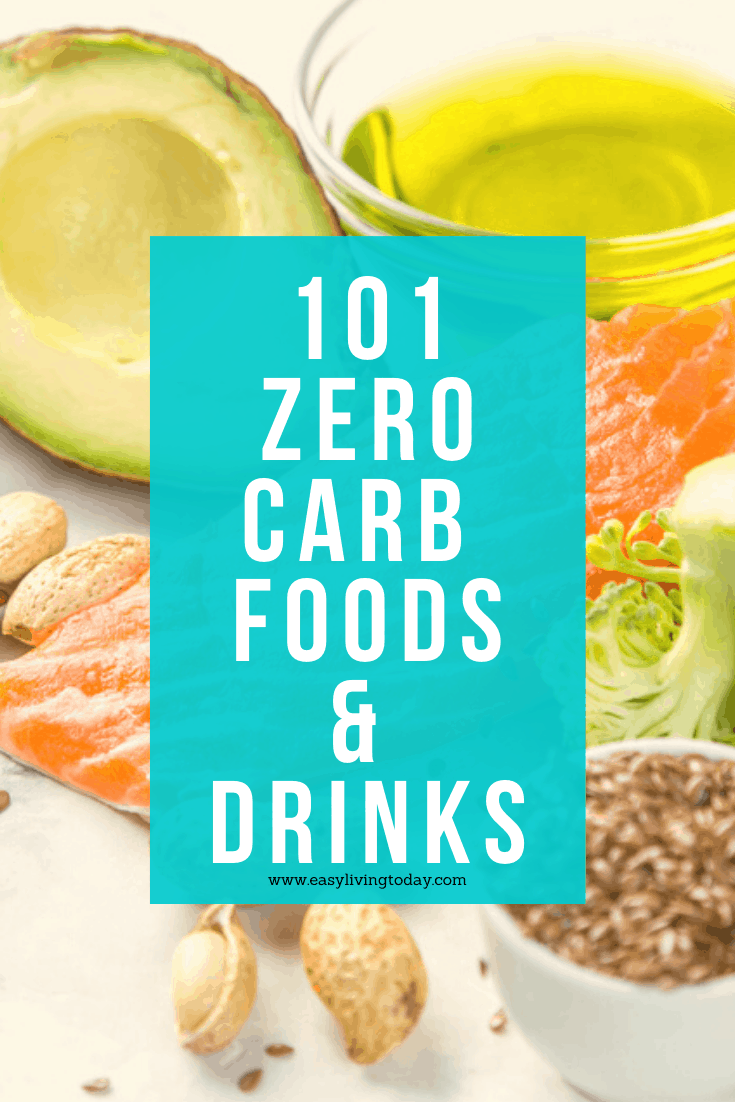 101 zero carb foods & drinks