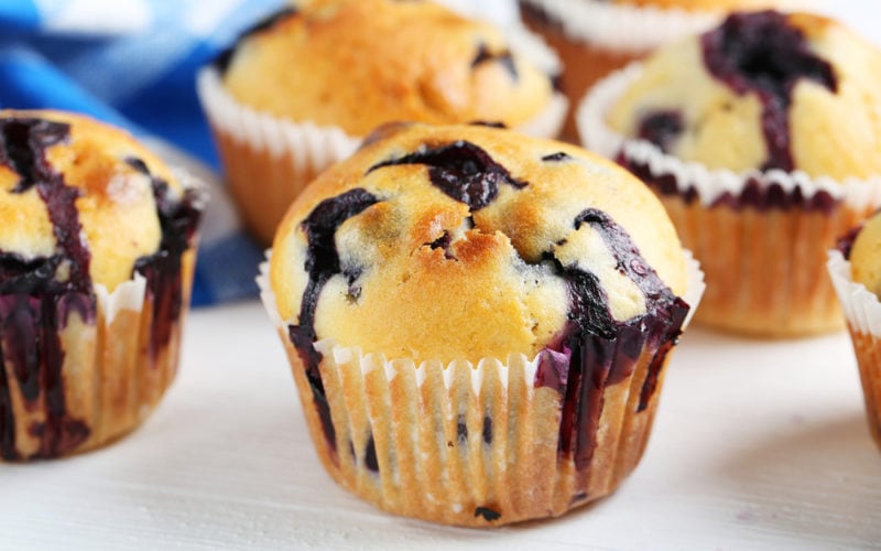Amazing Keto Blueberry Breakfast Muffins