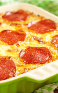 Keto Pizza Casserole