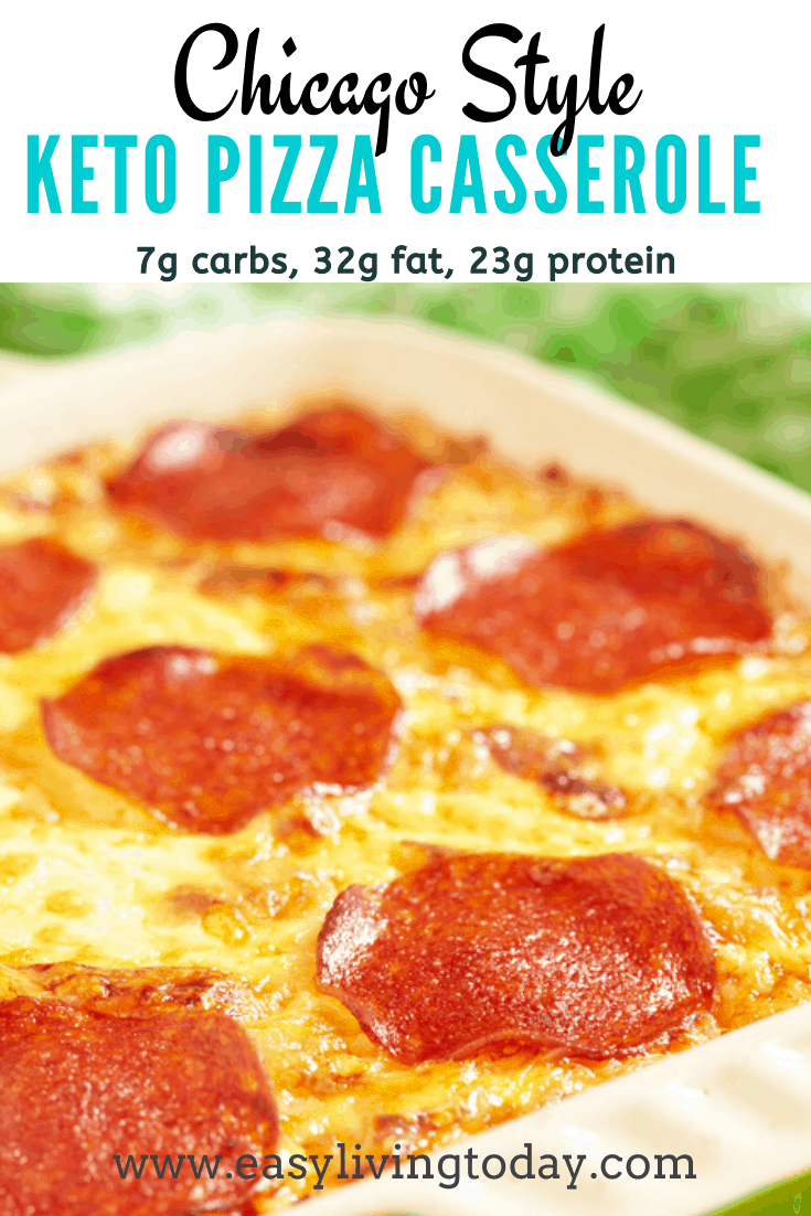 chicago loaded keto pizza casserole recipe