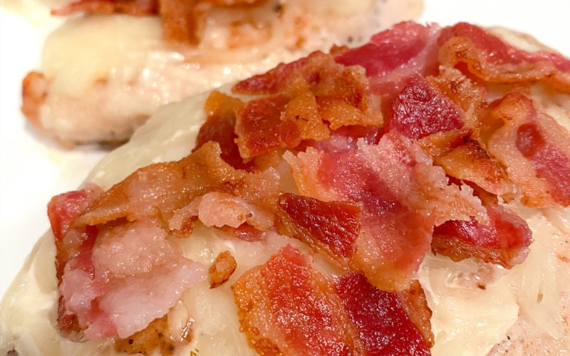 Super Easy Keto Bacon Ranch Chicken Recipe