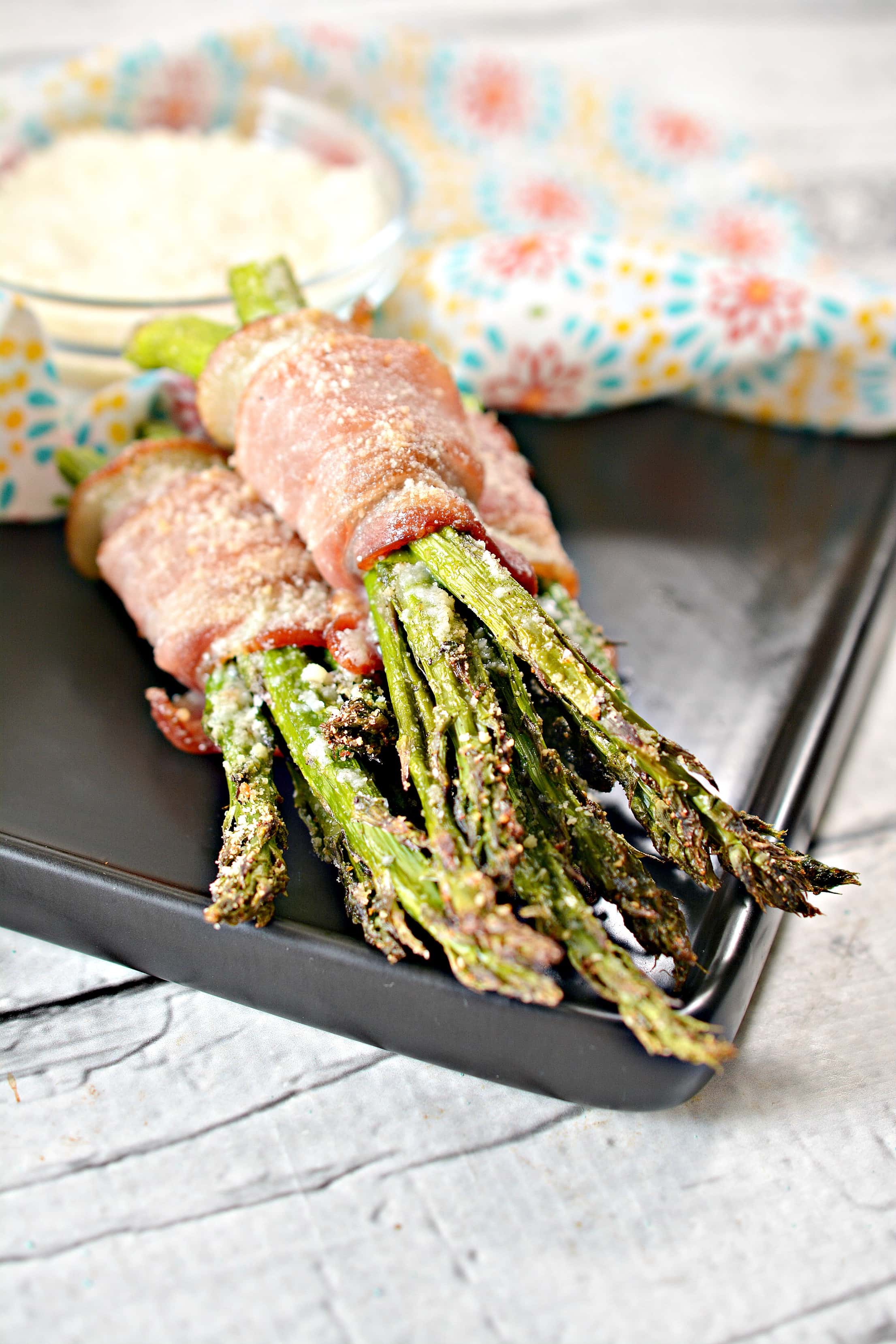 Air Fryer Keto Bacon Wrapped Asparagus recipe 2