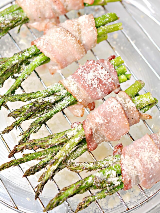 Keto Bacon Wrapped Asparagus Recipe