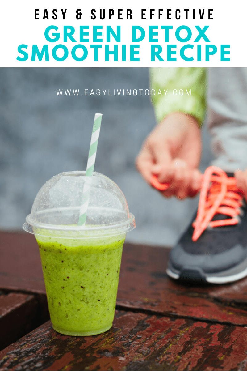 easy green detox smoothie recipe